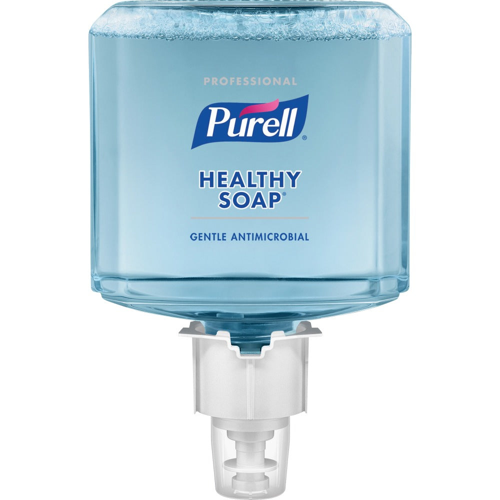 Purell Professional HEALTHY SOAP Antimicrobial Foam Hand Soap ES4 Refills, Fresh Scent, 1,200 mL, Blue, Pack Of 2 Bottles