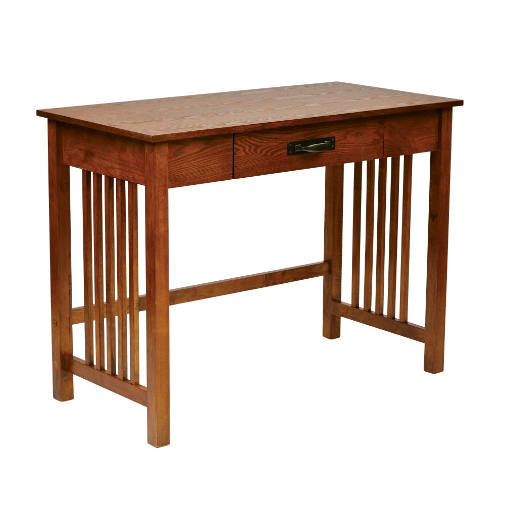 Office Star Sierra 40inW Writing Desk, Ash