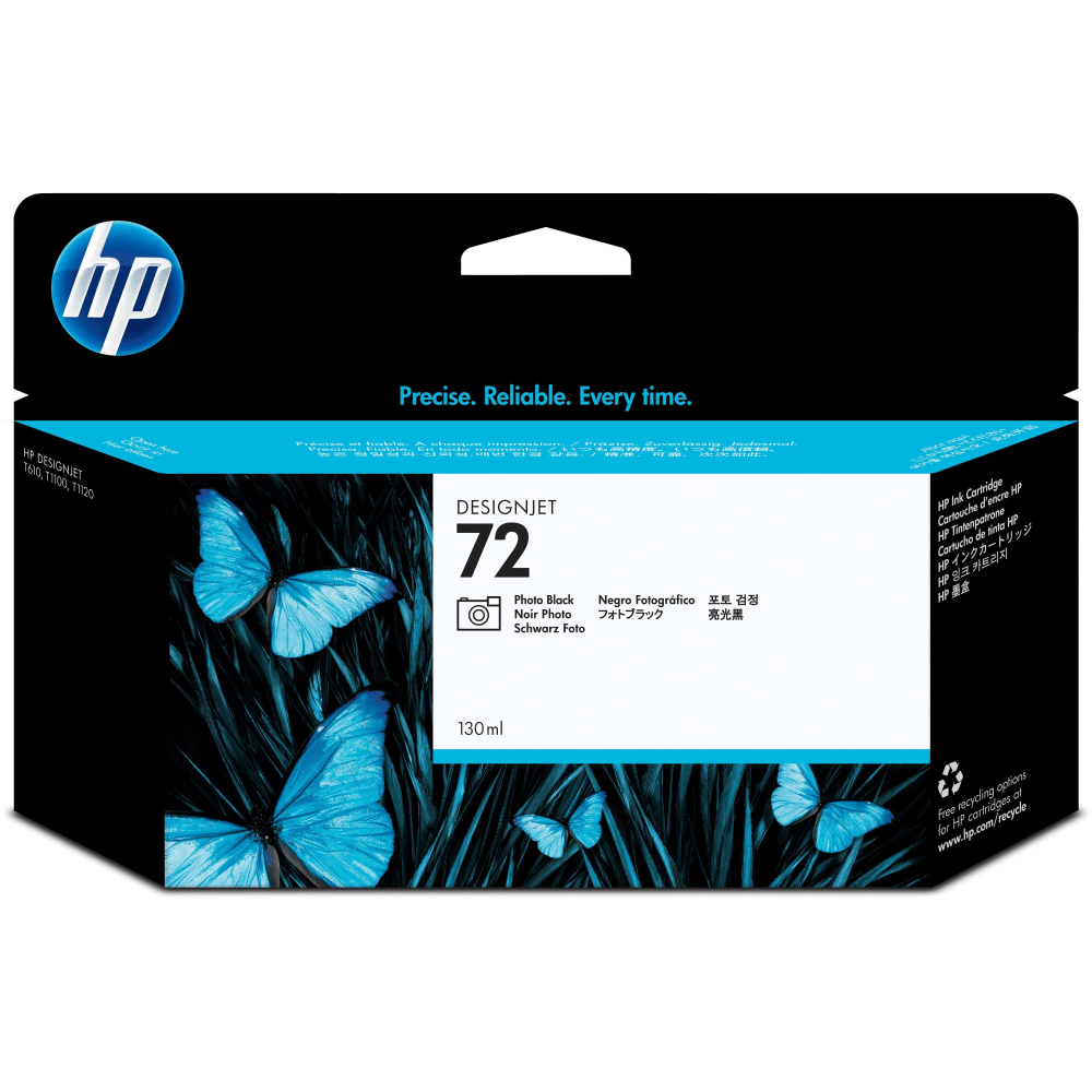 HP 72 Photo Black Ink Cartridge, C9370A