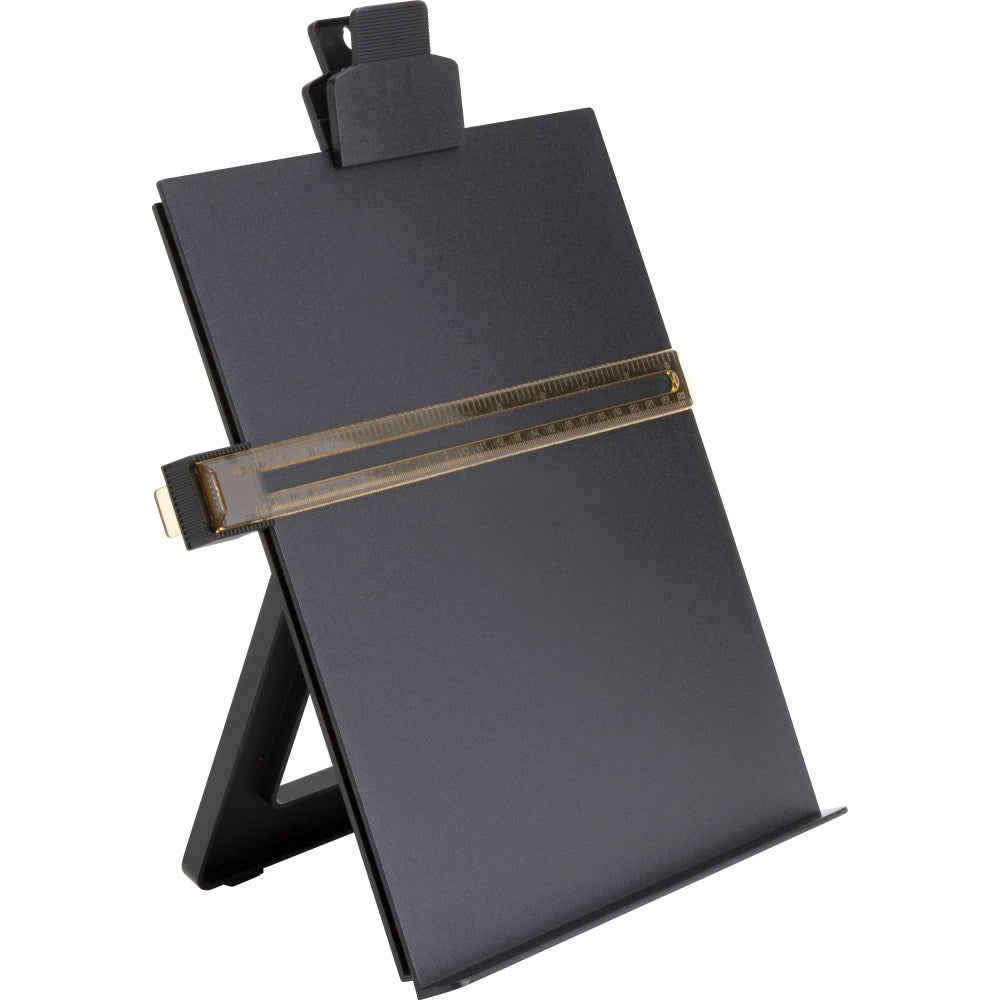 Sparco Easel Document Holder with Highlight Guide - 1 Each - Black