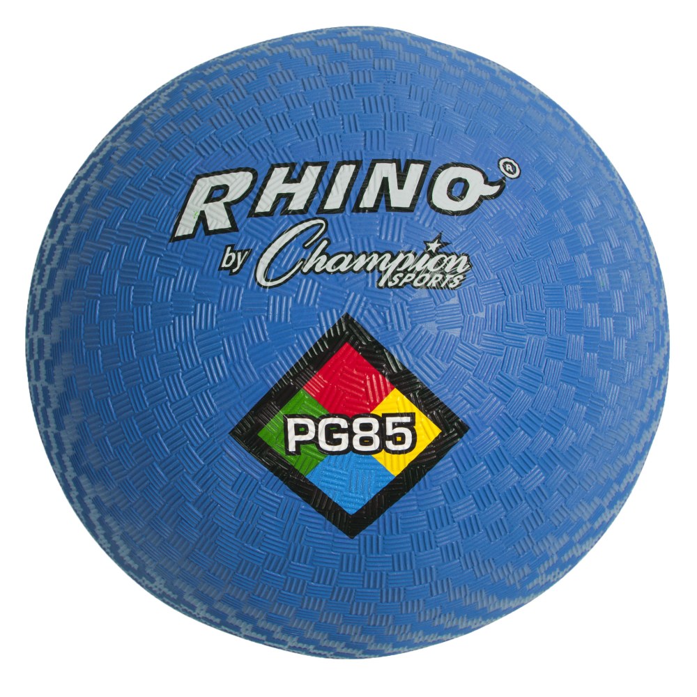 Champion Sports Playground Balls, 8-1/2in, Royal Blue, Pack Of 3 Balls