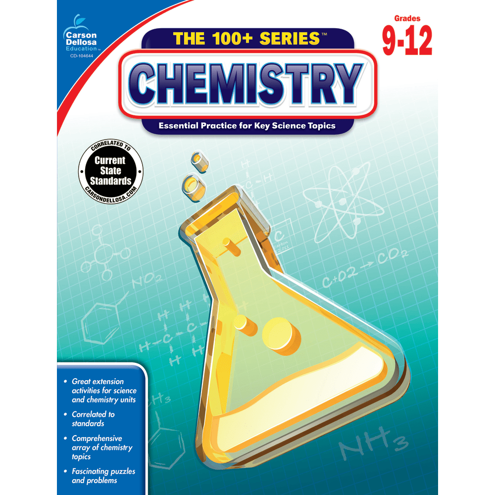 Carson-Dellosa Chemistry Workbook, Grades 9-12