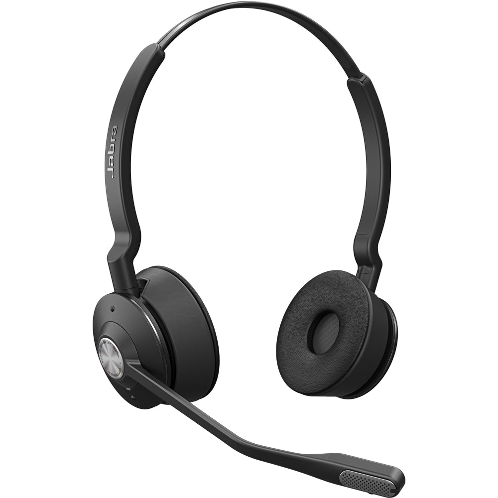 Jabra Engage 65 Headset - Stereo - Wireless - DECT - 492.1 ft - Over-the-head - Binaural - Supra-auralTAA Compliant