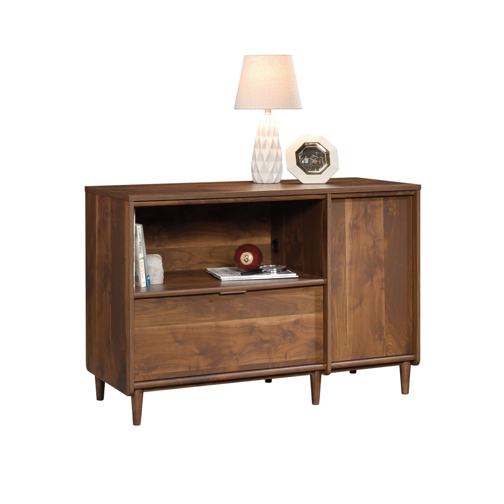 Sauder Clifford Place Credenza For 46in TV, Grand Walnut