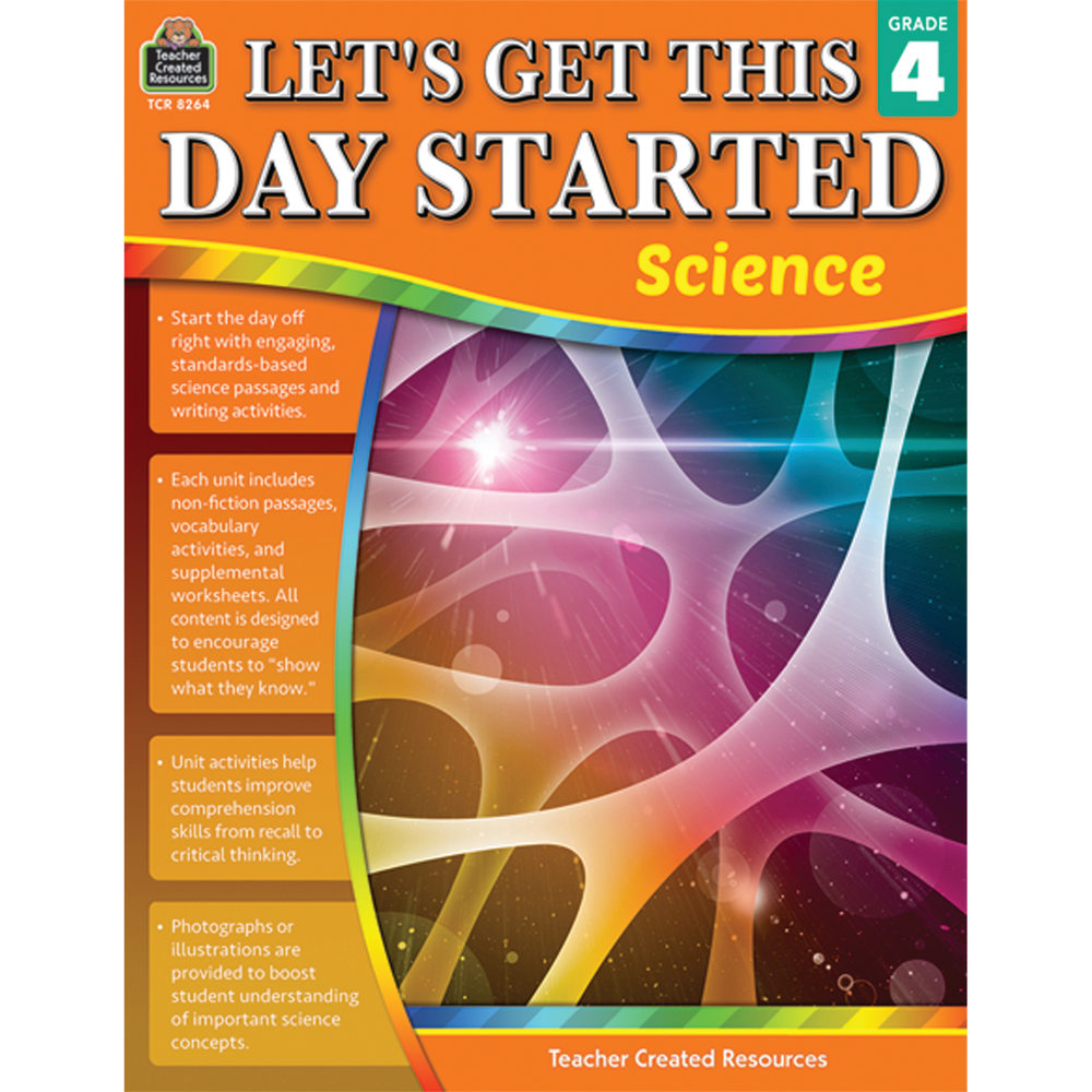 Teacher Created Resources Lets Get This Day Started: Science, Grade 4