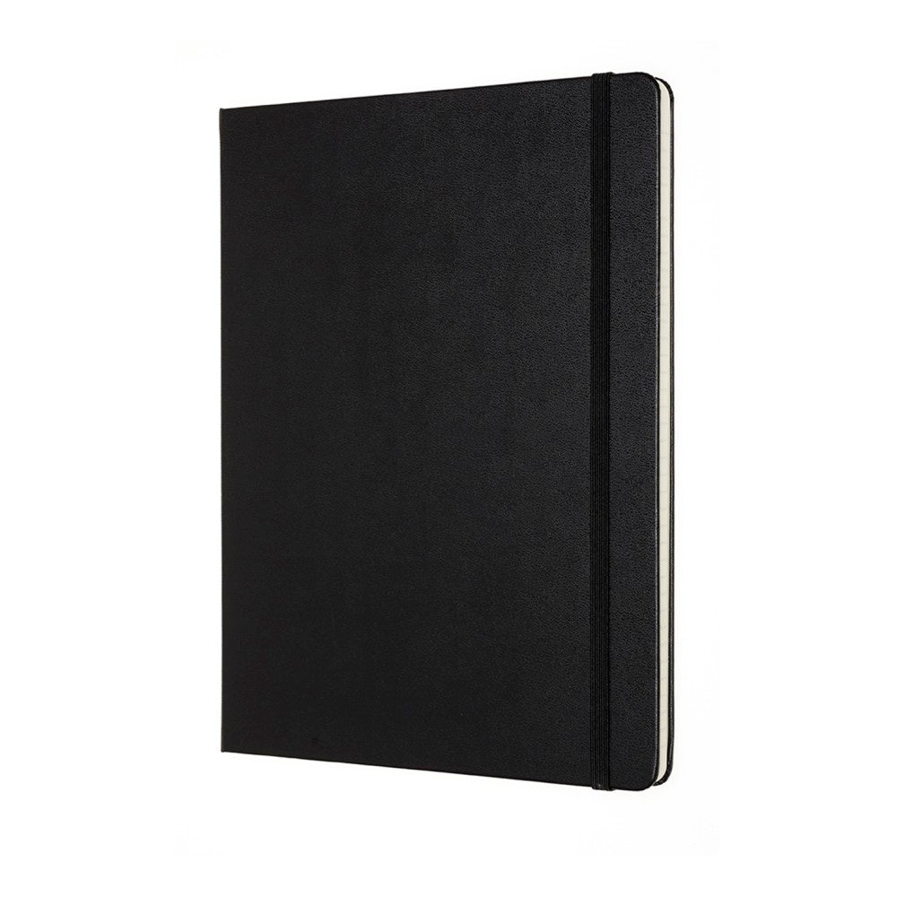 Moleskine PRO Notebook, 7-1/2in x 10in, Ruled, 192 Pages, Black