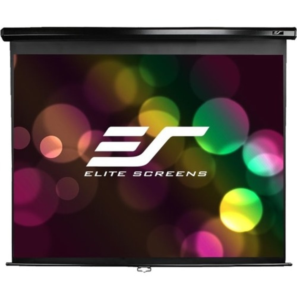 Elite Screens M119UWS1 Manual Pull Down Projector Screen