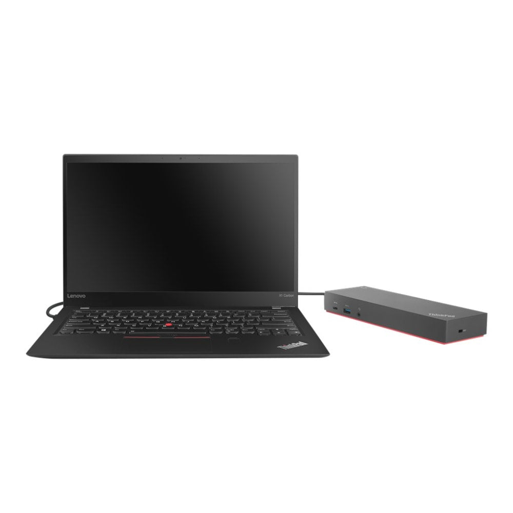 Lenovo ThinkPad Hybrid USB-C with USB-A Dock - Docking station - USB-C - 2 x HDMI, 2 x DP - GigE - 135 Watt