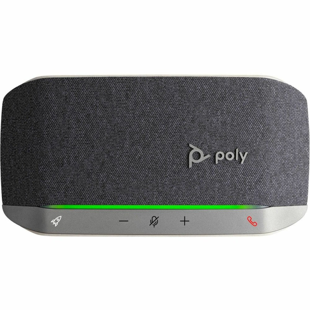 Poly Sync 20 Wired/Wireless Speakerphone - Microsoft Teams - Silver - 3 - 40 mm Speaker(s)