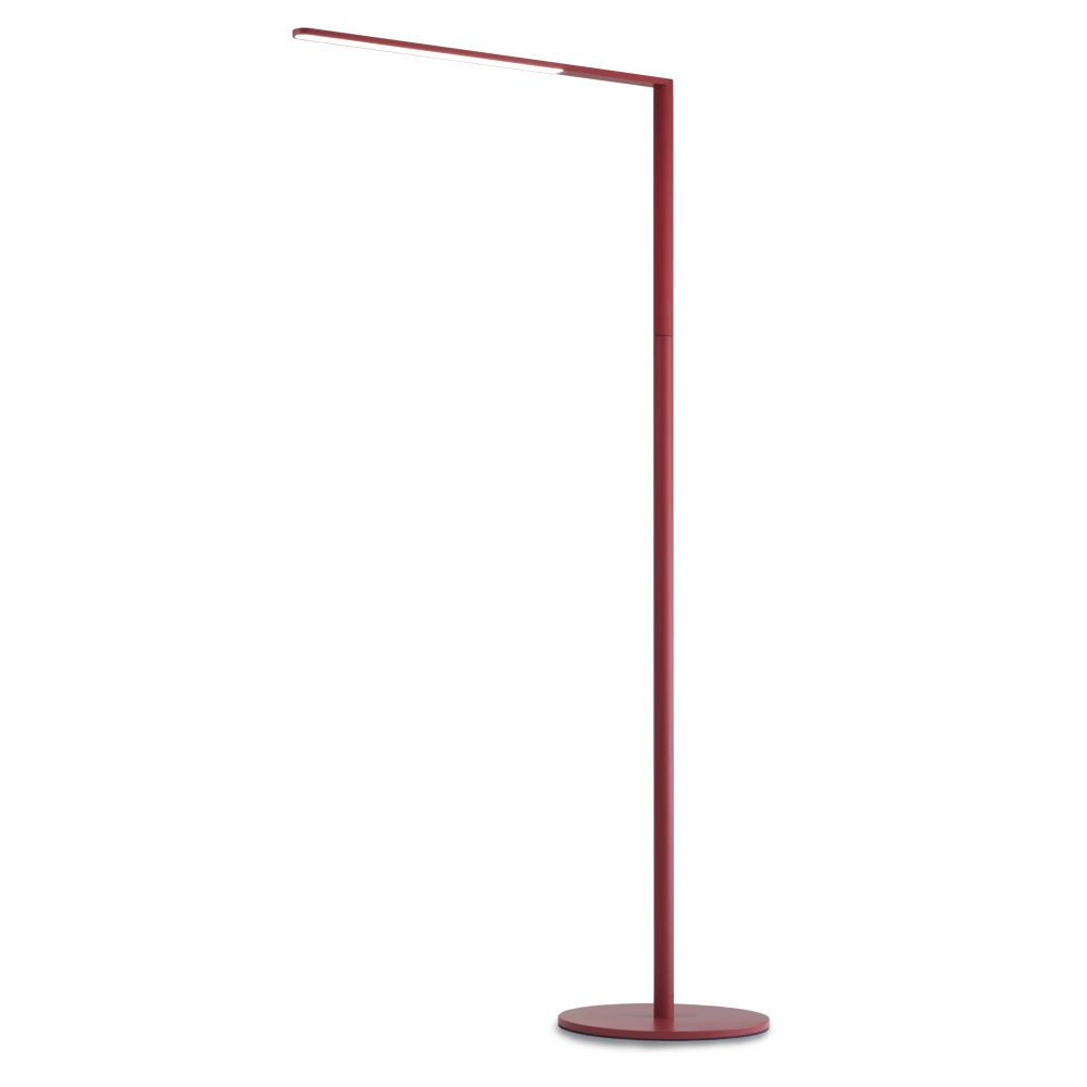 Koncept Lady7 LED Desk Lamp, 12-1/2inH, Matte Red