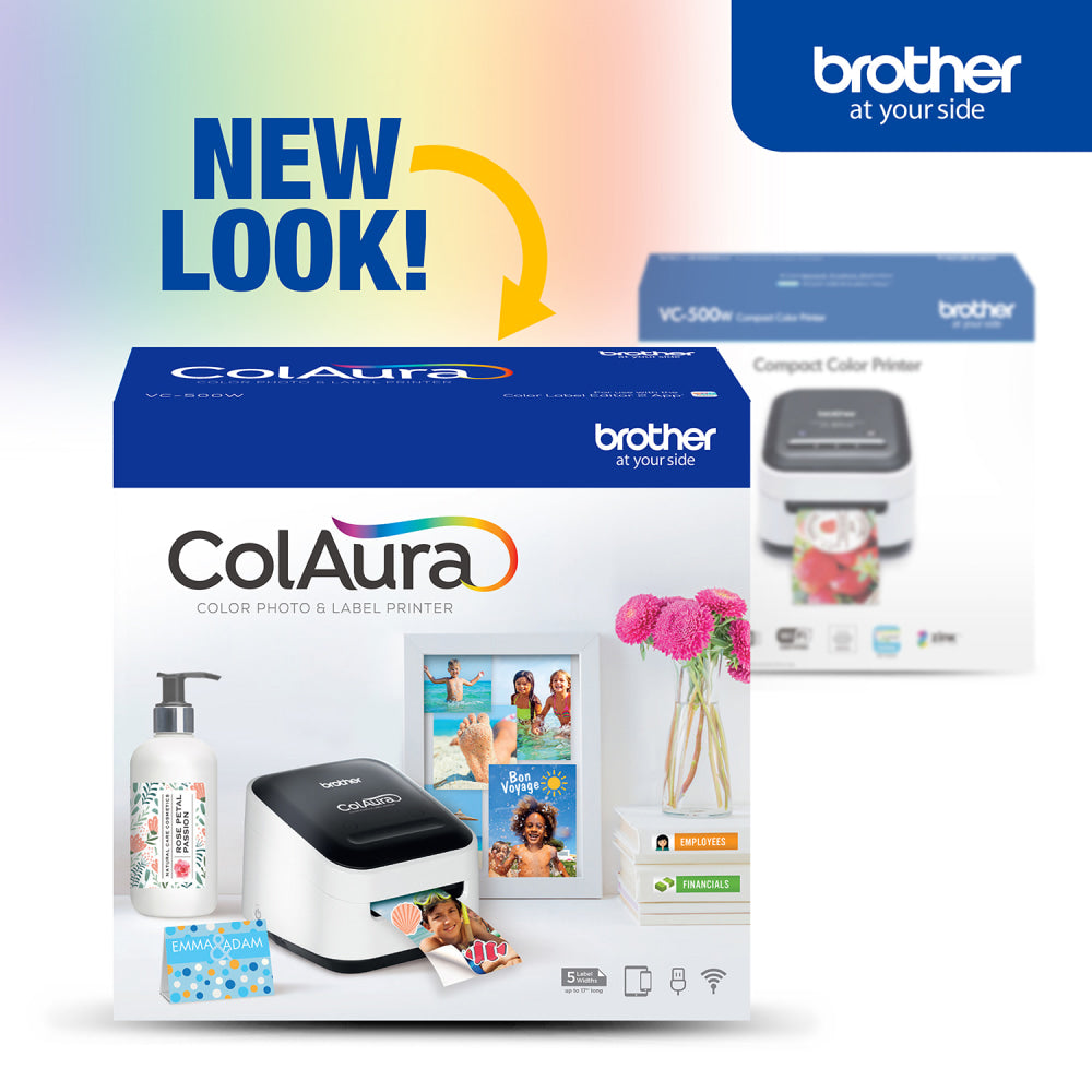 Brother VC-500W Wireless Label And Photo Color Printer