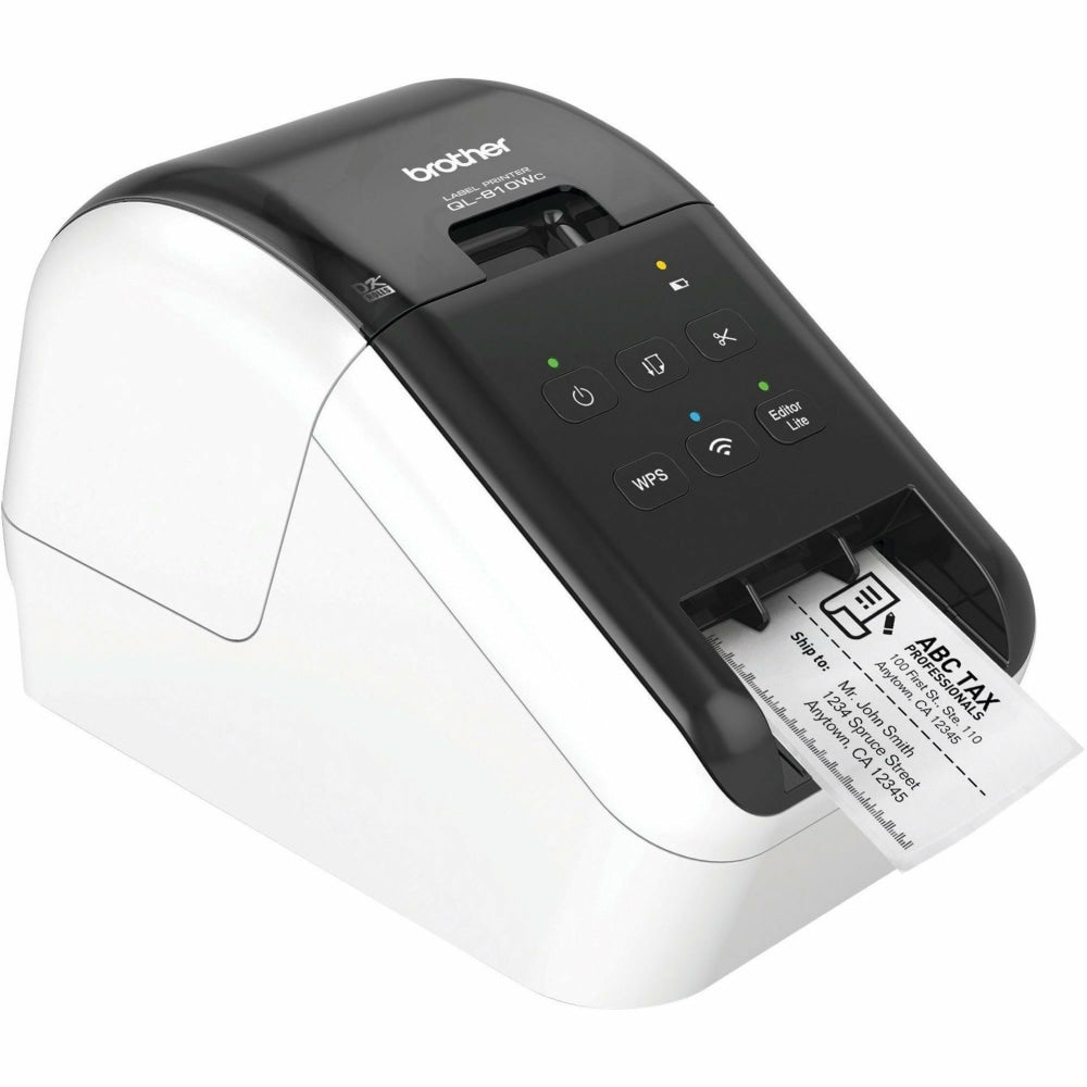 Brother QL-810WC Ultra Fast Label Printer with Wireless Networking - QL-810WC Ultra Fast Label Printer with Wireless Networking