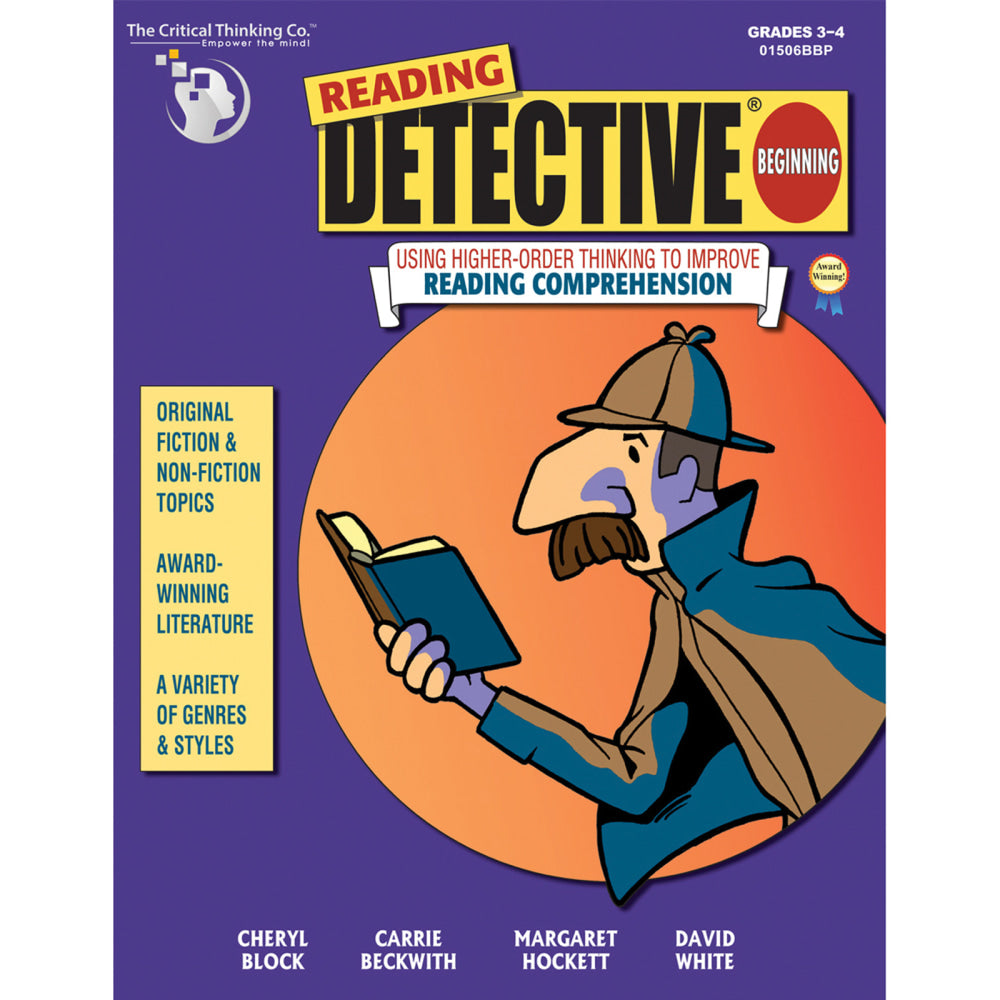 The Critical Thinking Co. Reading Detective Beginning, Grade 3-4