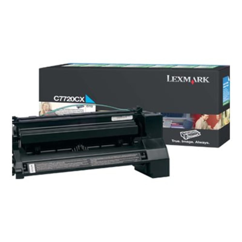 Lexmark C7720CX Cyan Toner Cartridge