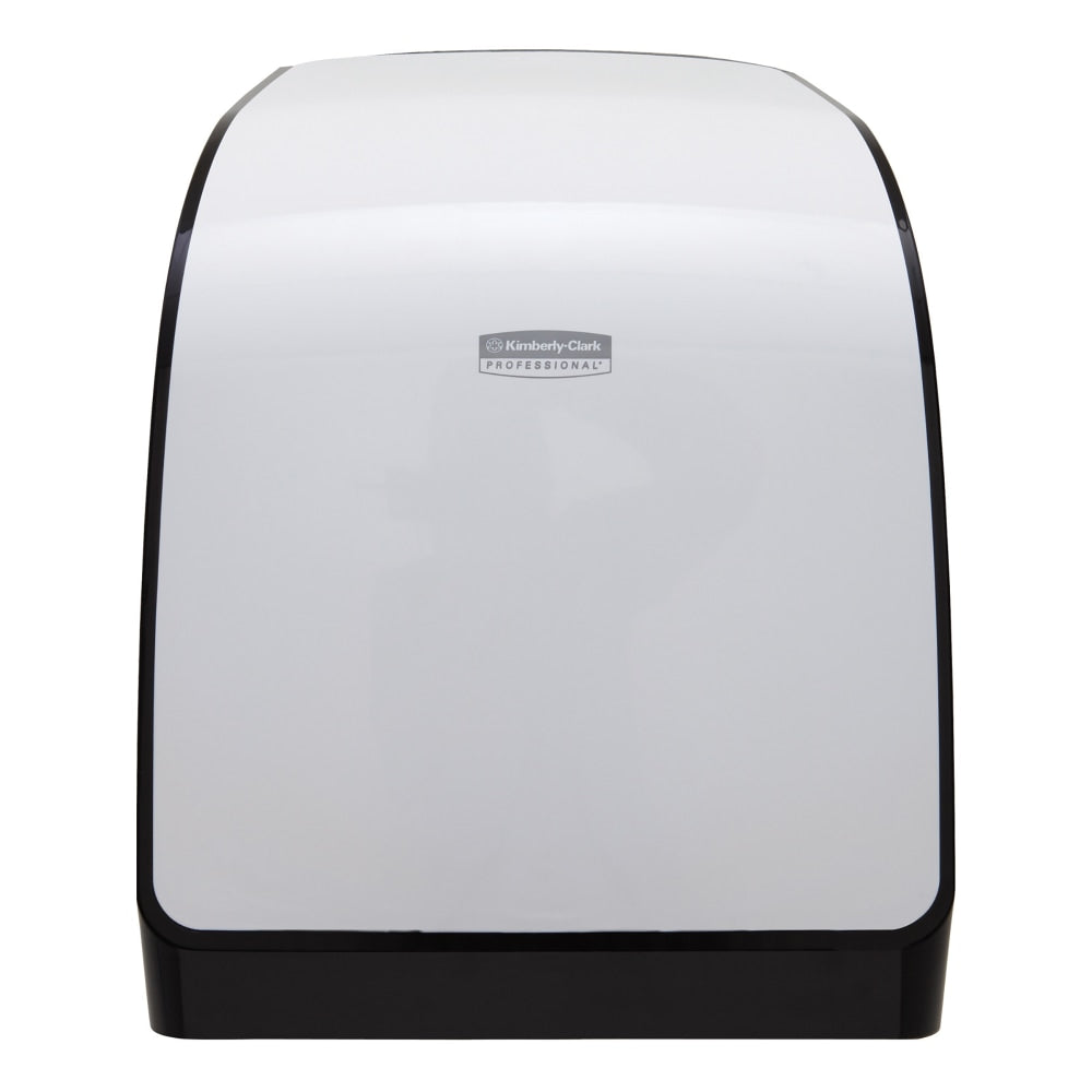 Scott Pro Automatic Hard Roll Towel Dispenser - Touchless Dispenser - 16.4in Height x 12.7in Width x 9.2in Depth - White - Touch-free - 1 Each