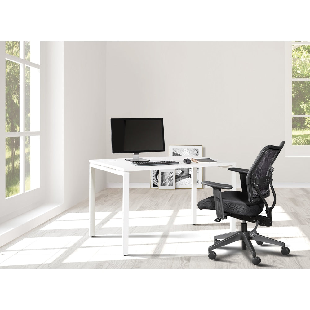 Office Star Prado 48inW Computer Desk, White