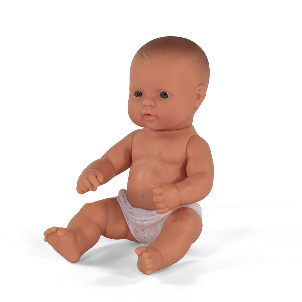 Miniland Educational Anatomically Correct Newborn Doll, 12-5/8in, MLE31032