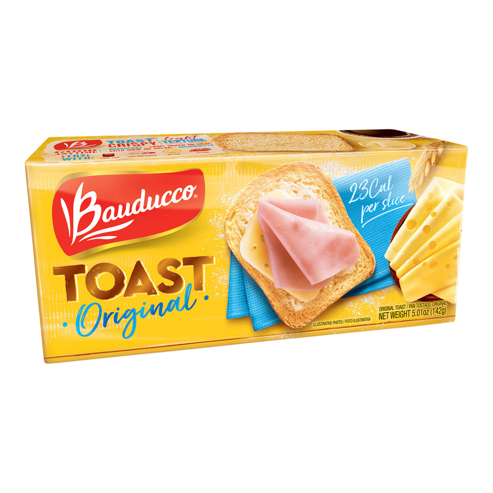 Bauducco Foods Toast, Original, 5 Oz, Pack Of 30 Slices