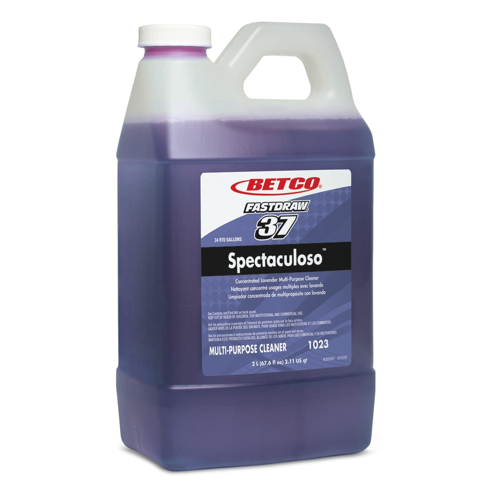 Betco Spectaculoso Lavender Multipurpose Cleaner, 68 Oz, Case Of 4 Bottles