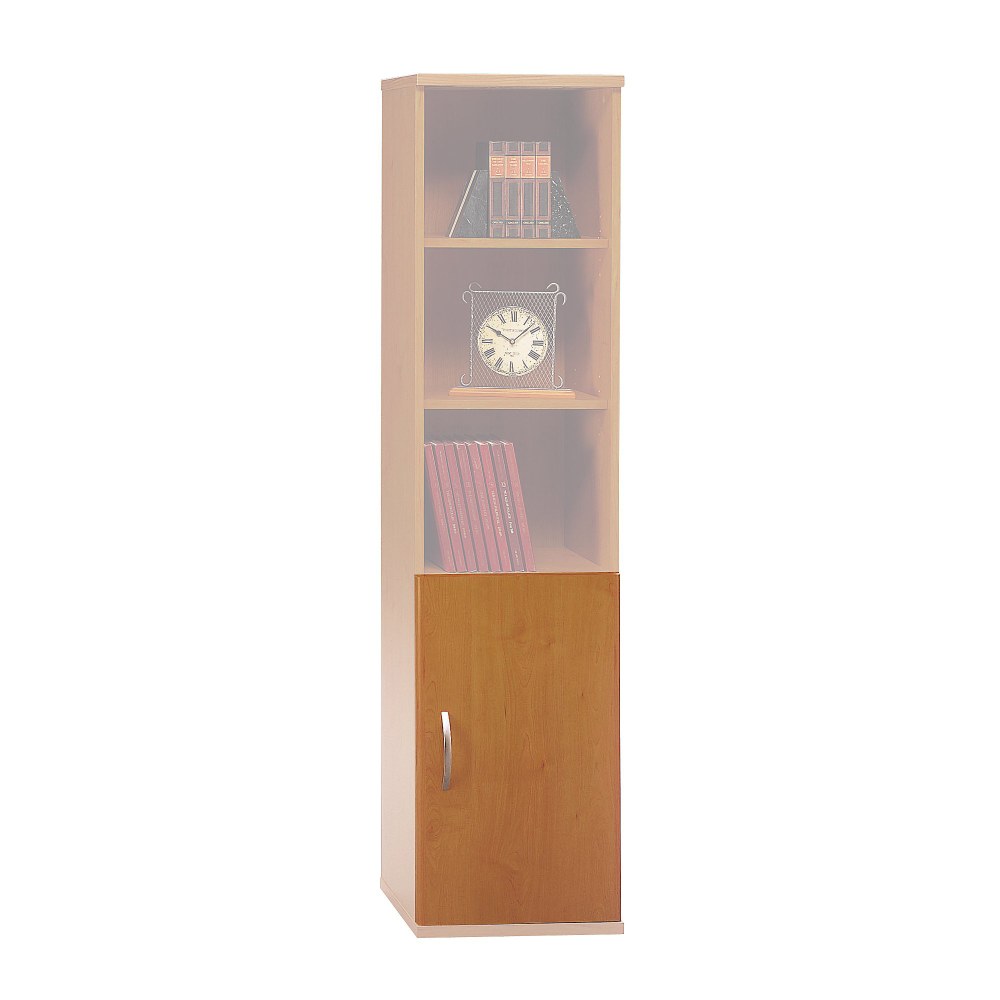 Bush Business Furniture Components Half-Height 2 Door Kit, Natural Cherry, Standard Delivery