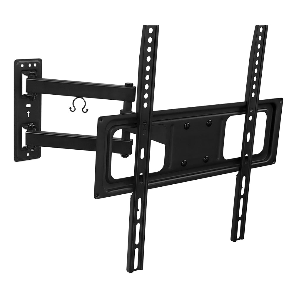 Mount-It! MI-3991B TV Wall Mount With Full Motion Articulating Arm For Screens 26 - 55in, 9-5/16inH x 19-1/4inW x 2-1/2inD, Black