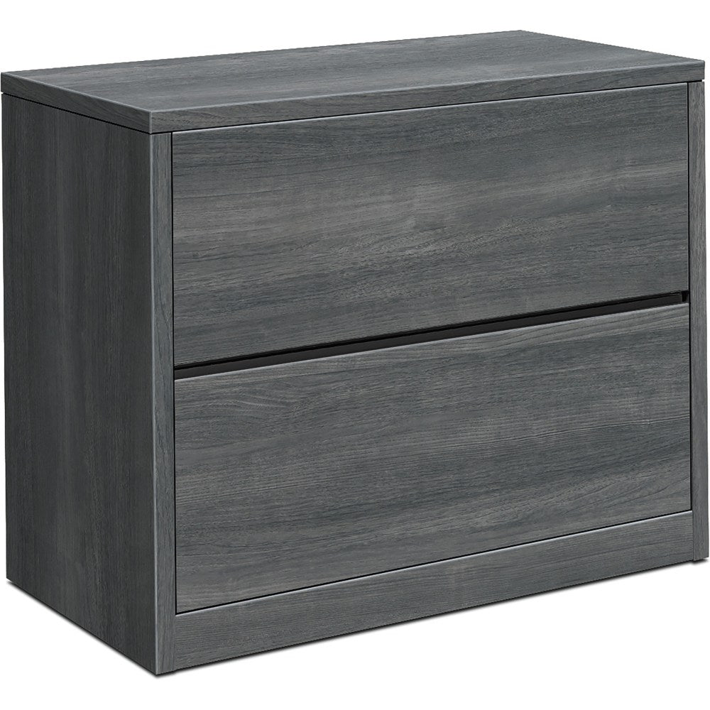 HON 10500 36inW x 20inD Lateral2-Drawer File Cabinet, Sterling Ash