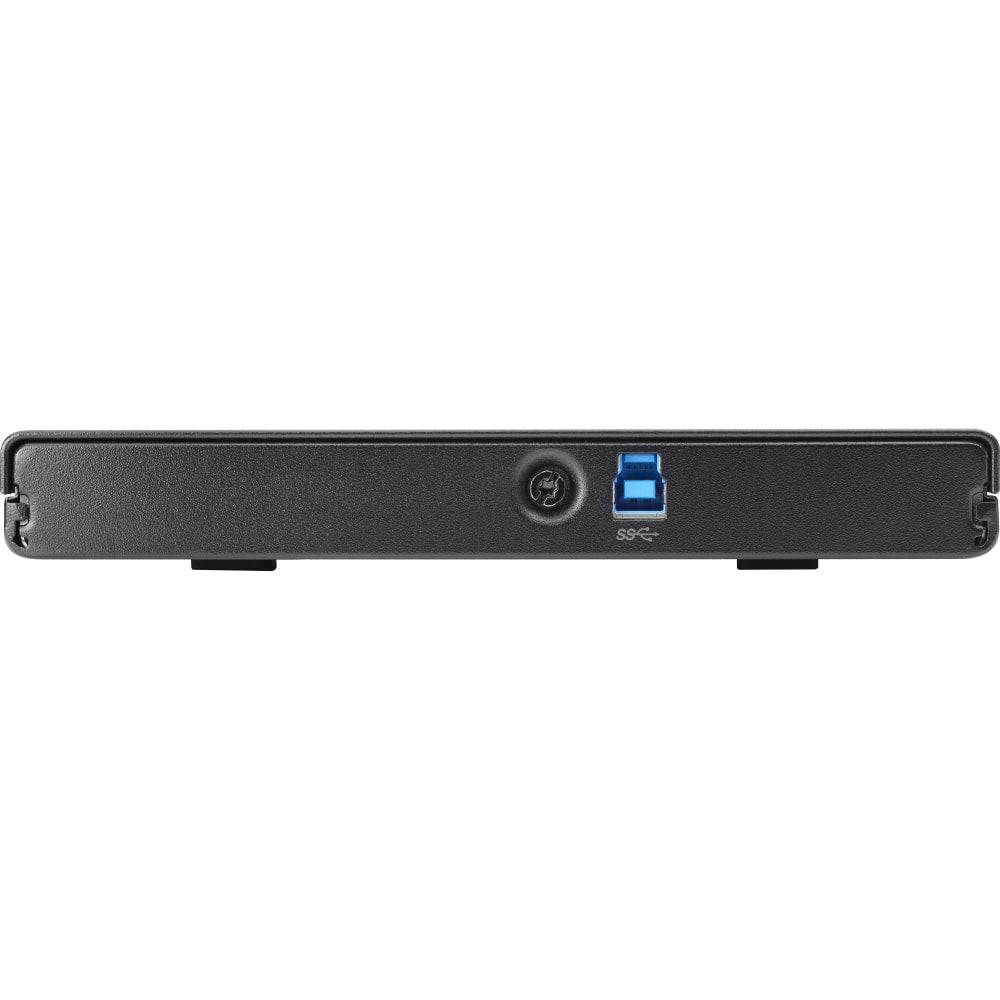 HP DVD-Writer - 1 x Pack - Jack Black - DVD-RAM/±R/±RW Support - 24x CD Read - 8x DVD Read/8x DVD Write/8x DVD Rewrite - Double-layer Media Supported - USB 3.0