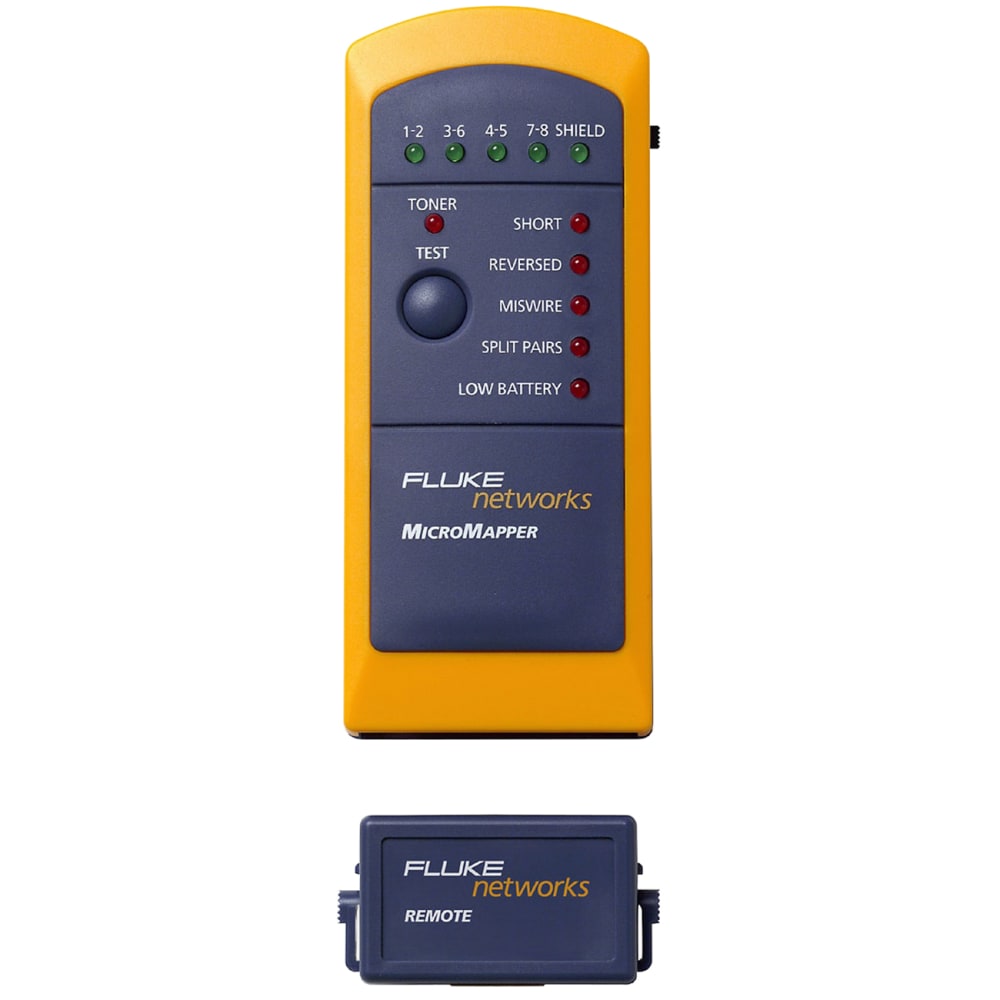 Fluke Networks MicroMapper MT-8200-49A Network Testing Device - 1 x RJ-45