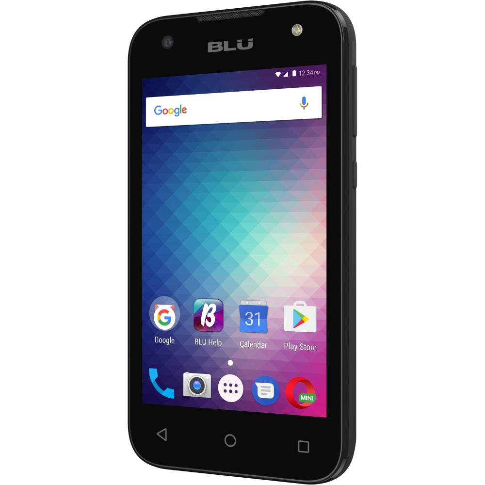 BLU Studio J1 S050Q Cell Phone, Black, PBN201302