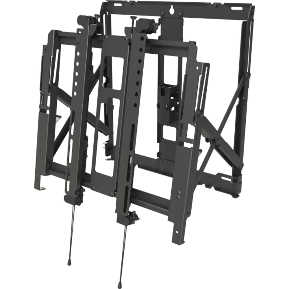 Peerless-AV DS-VW755S Wall Mount for Flat Panel Display - Black - 40in to 65in Screen Support - 80 lb Load Capacity - 400 x 400, 200 x 200 - VESA Mount Compatible - 1