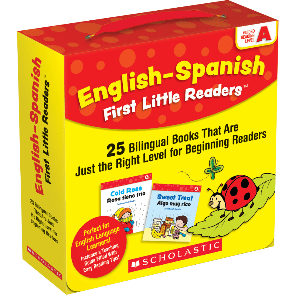 Scholastic Teacher Resources English-Spanish First Little Readers: Guided Reading Level A, Grades Pre-K To 2nd, Set Of 25 Books