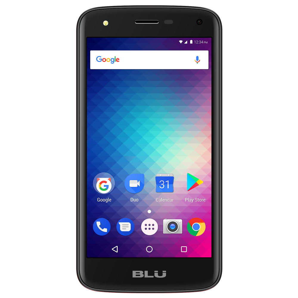 BLU C5 C010Q Cell Phone, Black, PBN201349