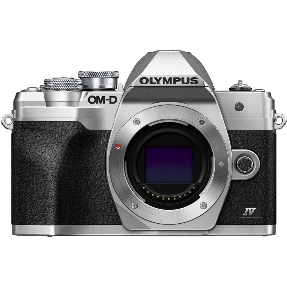 Olympus OM-D E-M10 Mark IV 20.3 Megapixel Mirrorless Camera Body Only - Silver - 4/3in Sensor - Autofocus - 3in Touchscreen LCD - Sensor-shift, Digital (IS) - 5184 x 3888 Image - 3840 x 2160 Video - HD Movie Mode - Wireless LAN