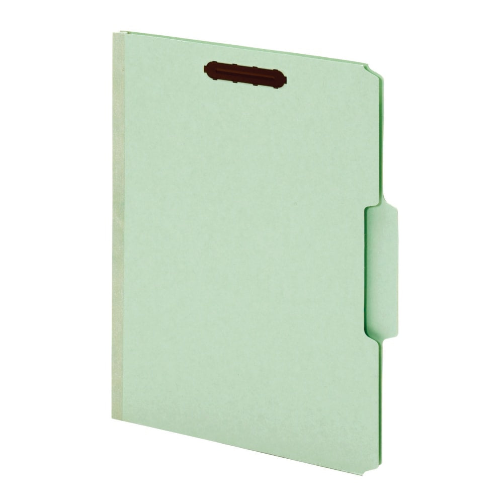 Pendaflex Pressboard Expanding Folders, 1in Expansion, 8 1/2in x 14in, Legal, Green, Box of 25