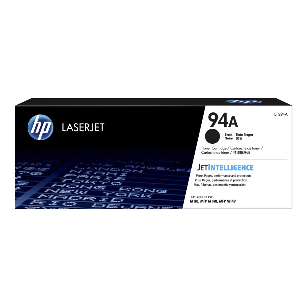 HP 94A Black Toner Cartridge, CF294A