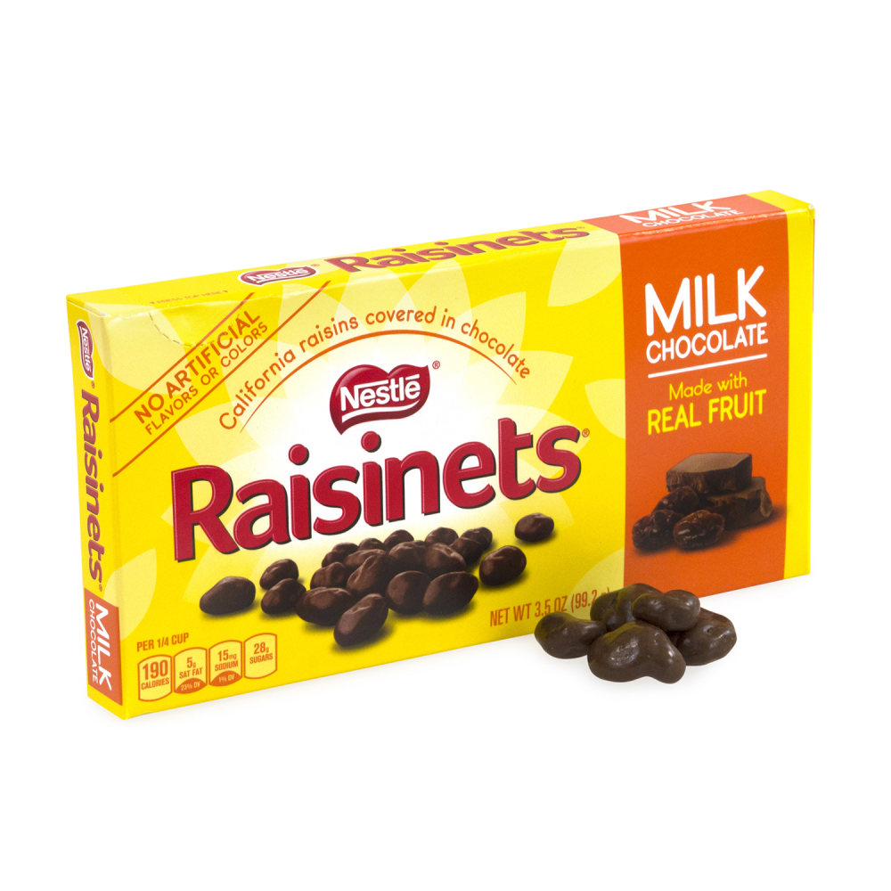 Nestle Raisinets, 3.5 Oz, Pack Of 15 Boxes