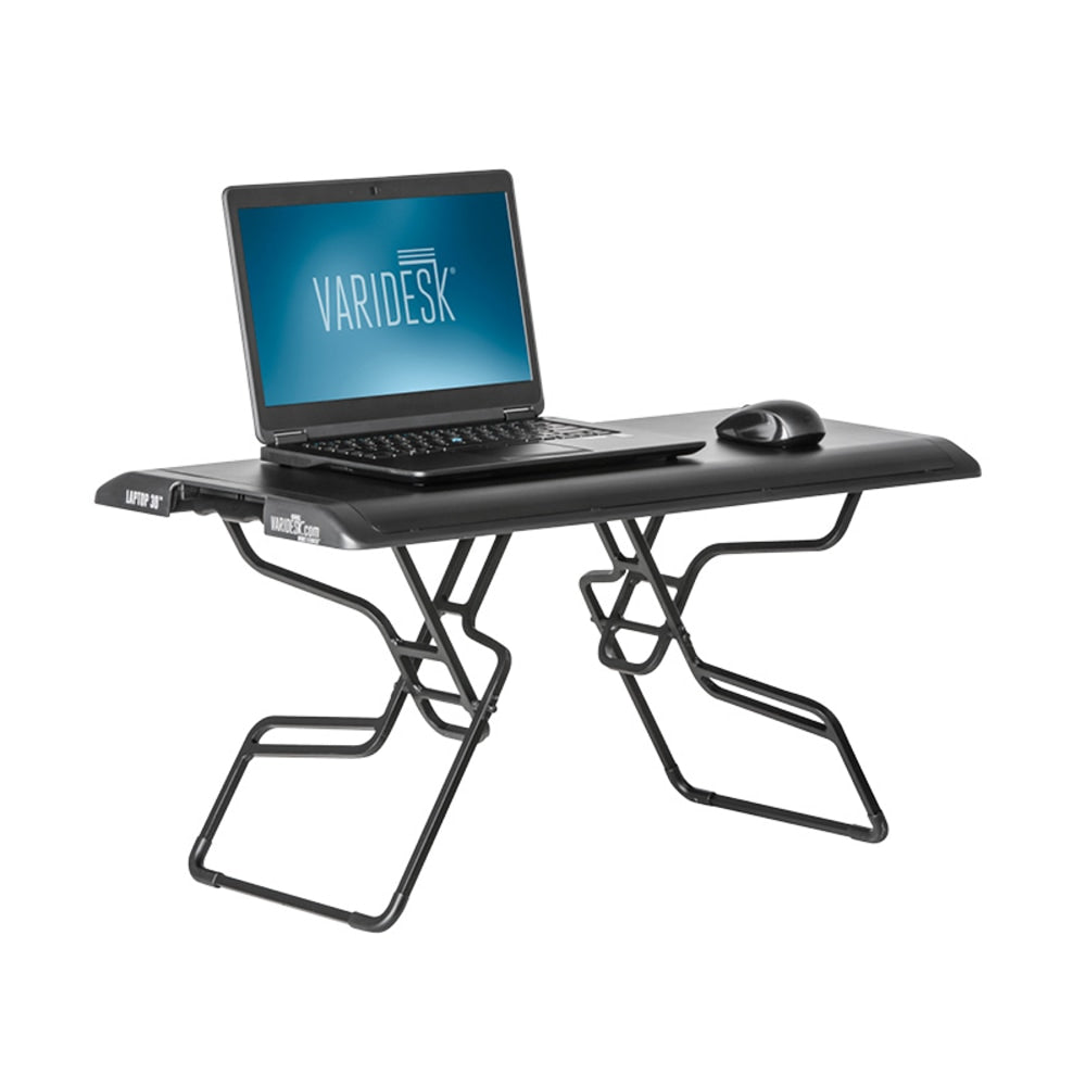 VariDesk Laptop 30 Standing Desk, 15inH x 30inW x 15inD, Black