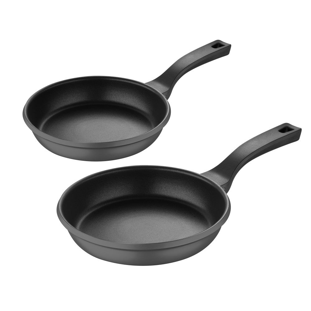 Bergner 2-Piece Fry Pan Set, Retro Gray