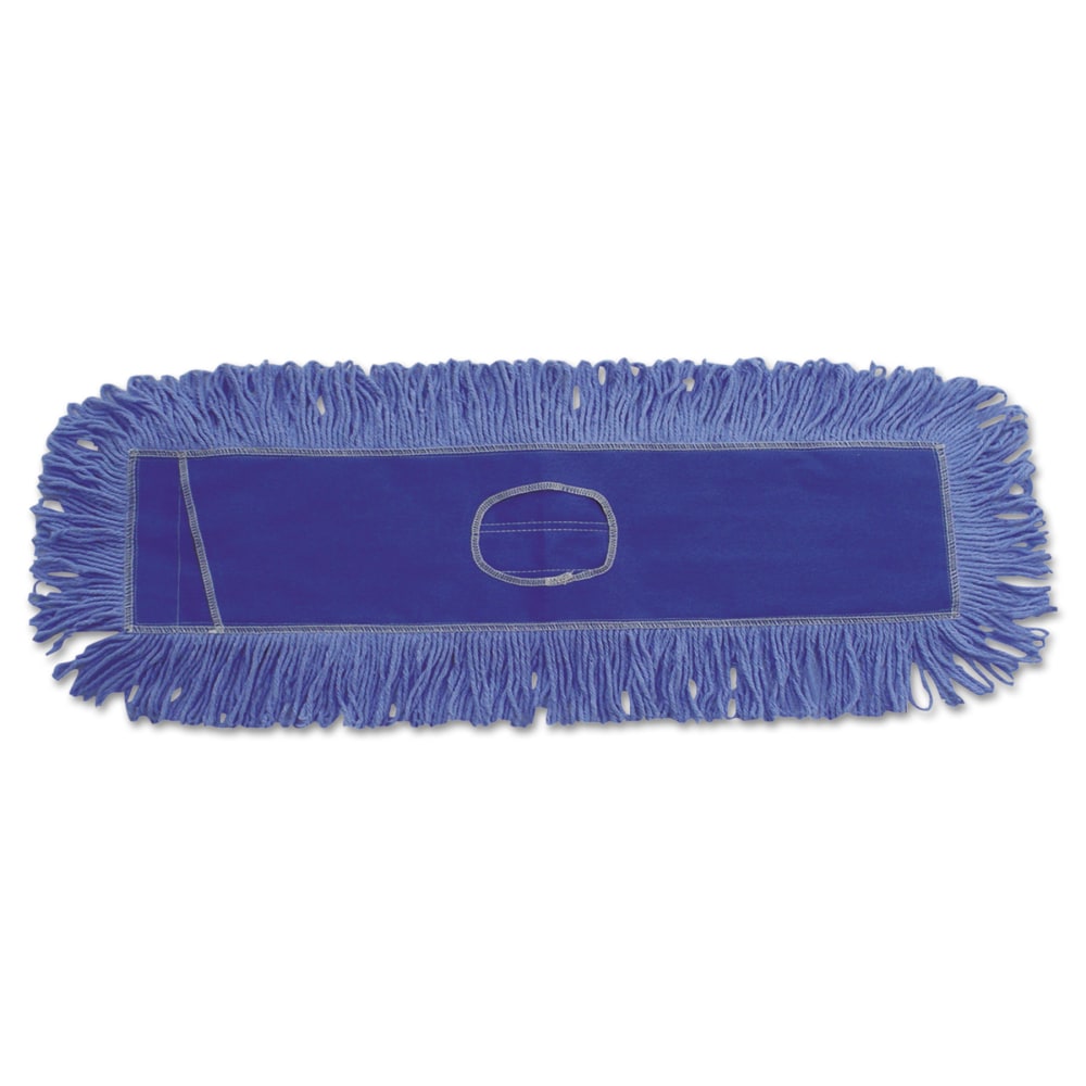 Boardwalk Dust Mop Head, 24in x 5in, Blue