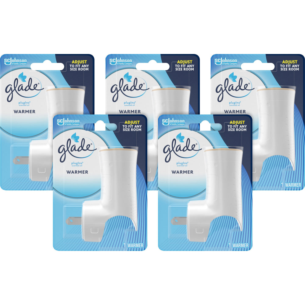 Glade PlugIns Scented Oil Warmer - 5 / Carton - White