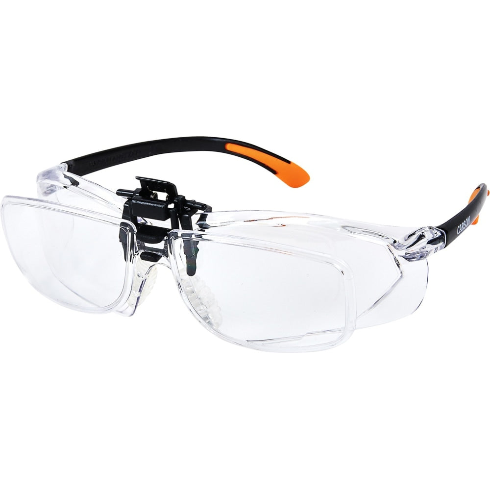 Carson VM-20 Safety Glasses - Eye Protection - Diopter Lens, Scratch Resistant, Impact Resistant, UV Resistant