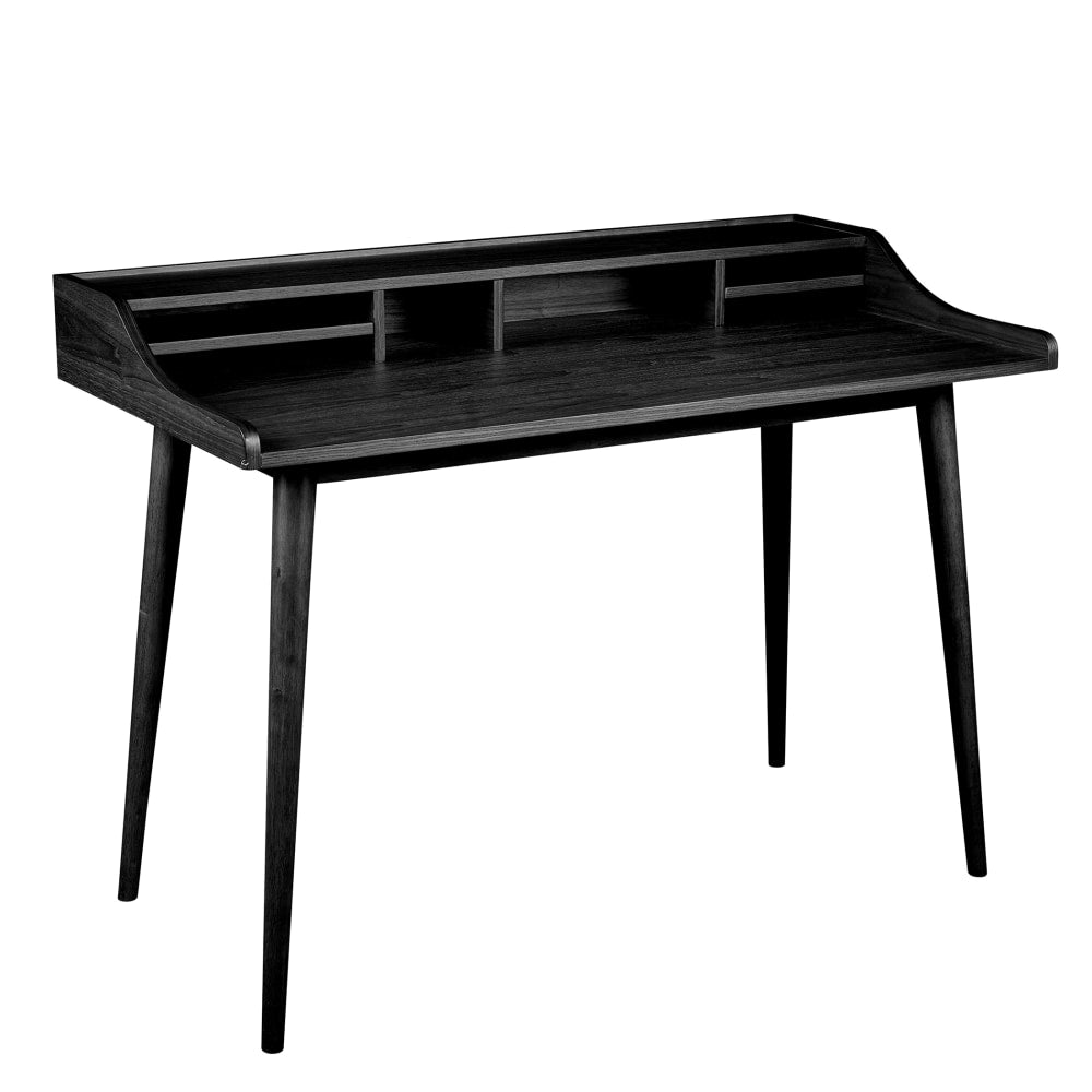 Eurostyle Flavio 47inW Writing Desk, Matte Black