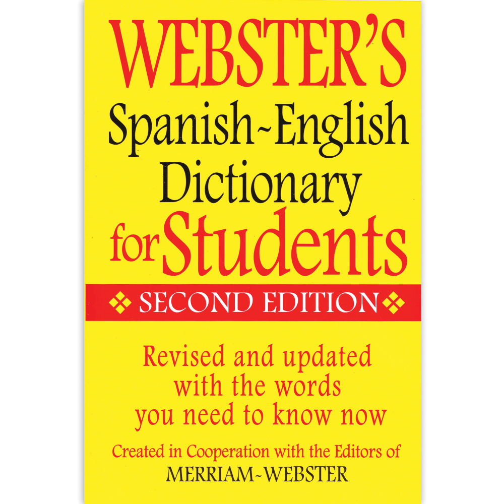 Websters Spanish-English Dictionaries For Students, 2nd Edition, Pack Of 6 Dictionaries