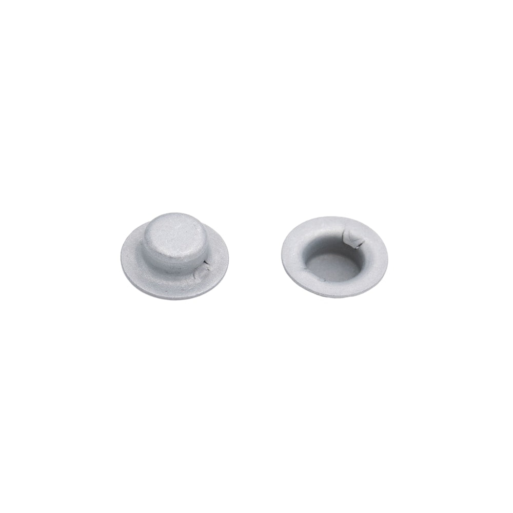 Nilfisk Replacement 1/2in Push-Cap Nut For Advance Carpet Cleaners, Black