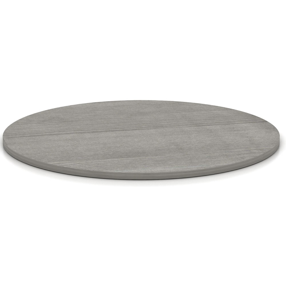 Lorell Round Conference Tabletop, 42in, Weathered Charcoal