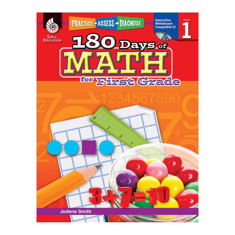 Shell Education 180 Days of Math Practice, Grade 1