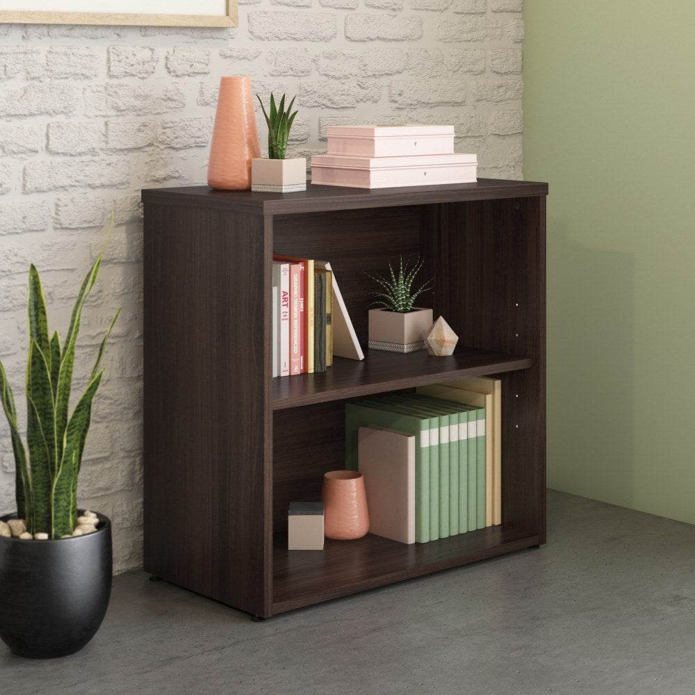 Sauder Affirm 30inH 2-Shelf Bookcase, Noble Elm