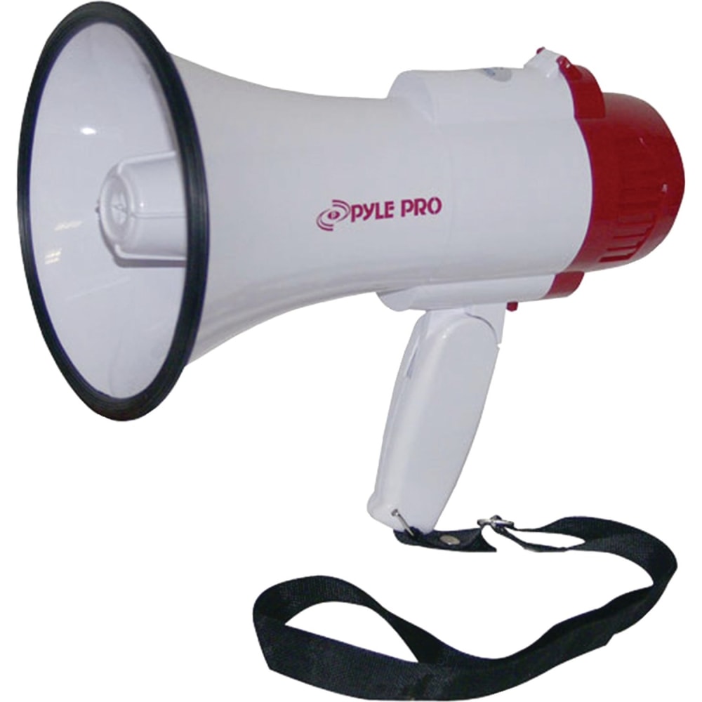 Pyle Pro PMP35R Megaphone, 6inH x 6inW x 10inD, White