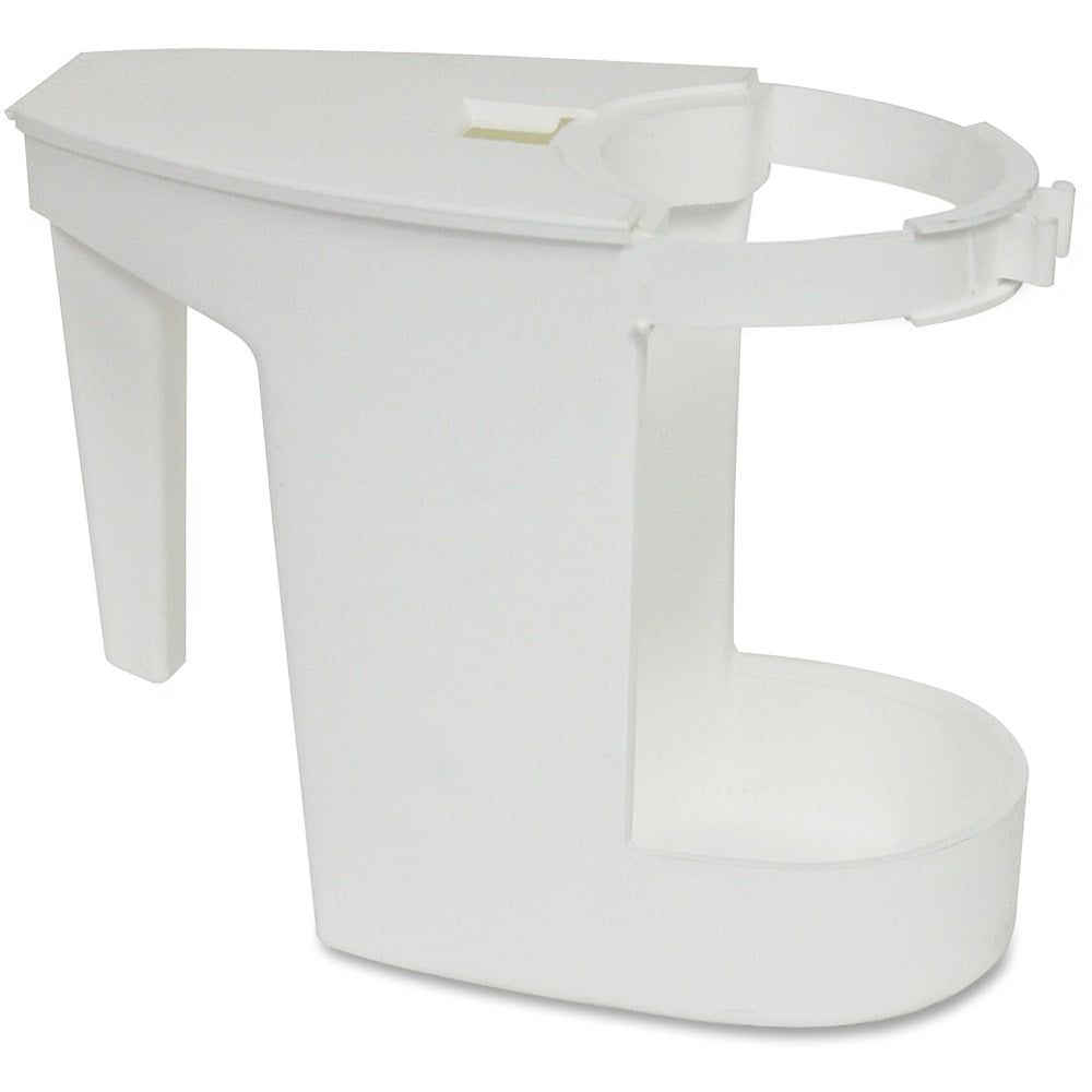 Genuine Joe Toilet Bowl Mop Caddy - 12 / Carton - White