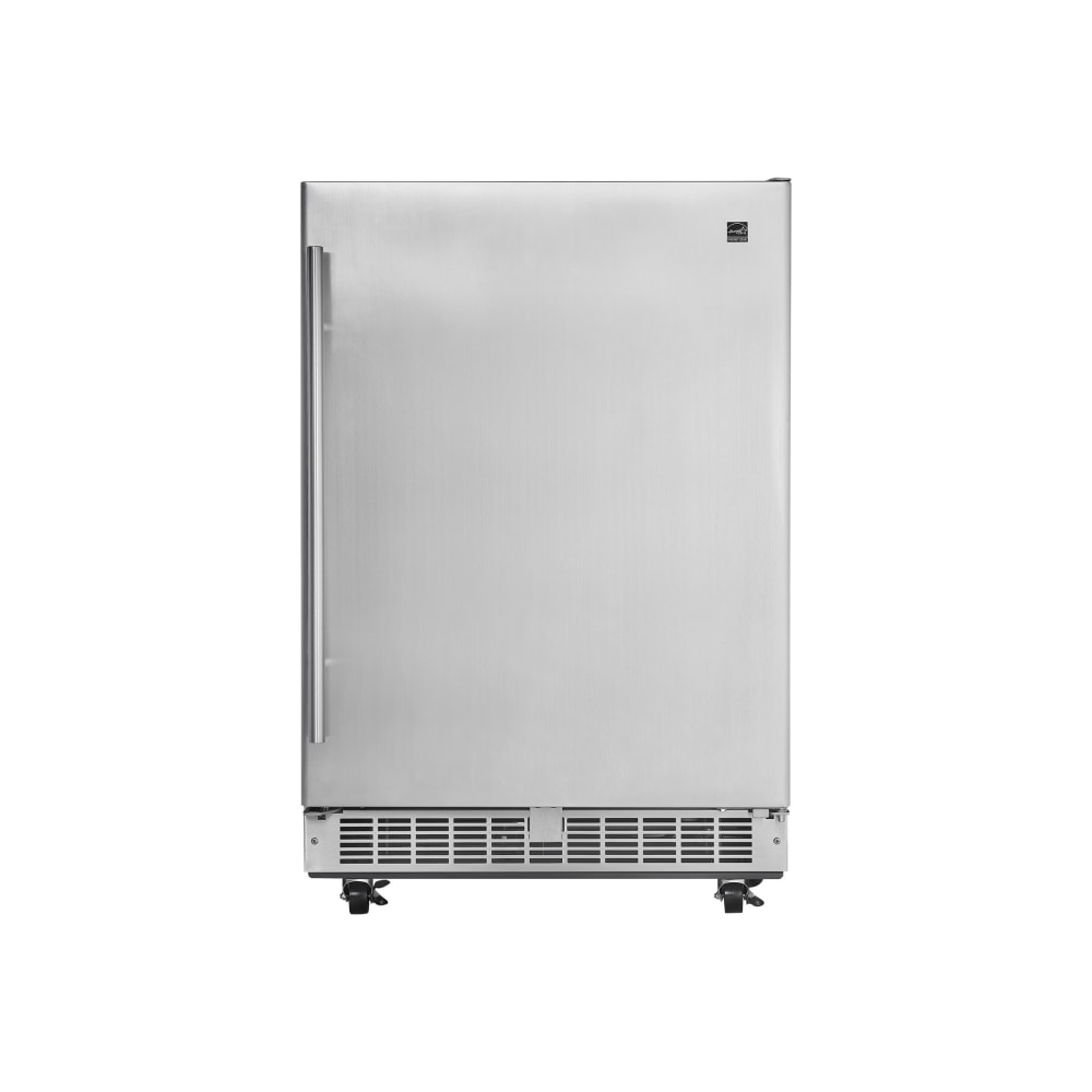 Silhouette Aragon Professional DAR055D1BSSPRO Refrigerator - 5.50 ft³ - Auto-defrost - 5.50 ft³ Net Refrigerator Capacity - 120 V AC - 278 kWh per Year - Silver, Stainless Steel - Stainless Steel - Glass Shelf, Stainless Steel - Built-in